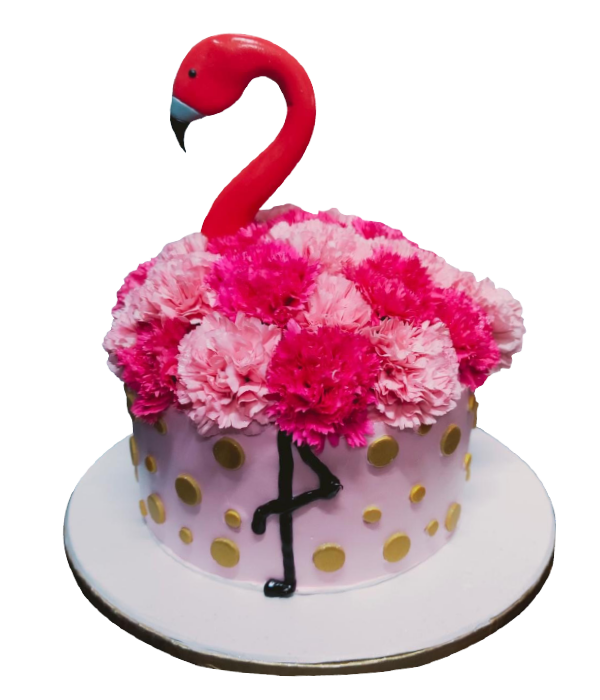 Swan Theme Cake