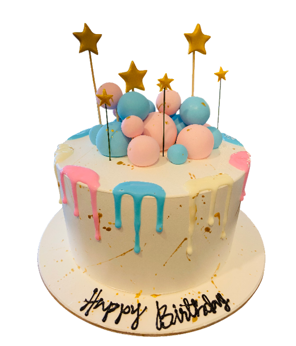 Star theme cake