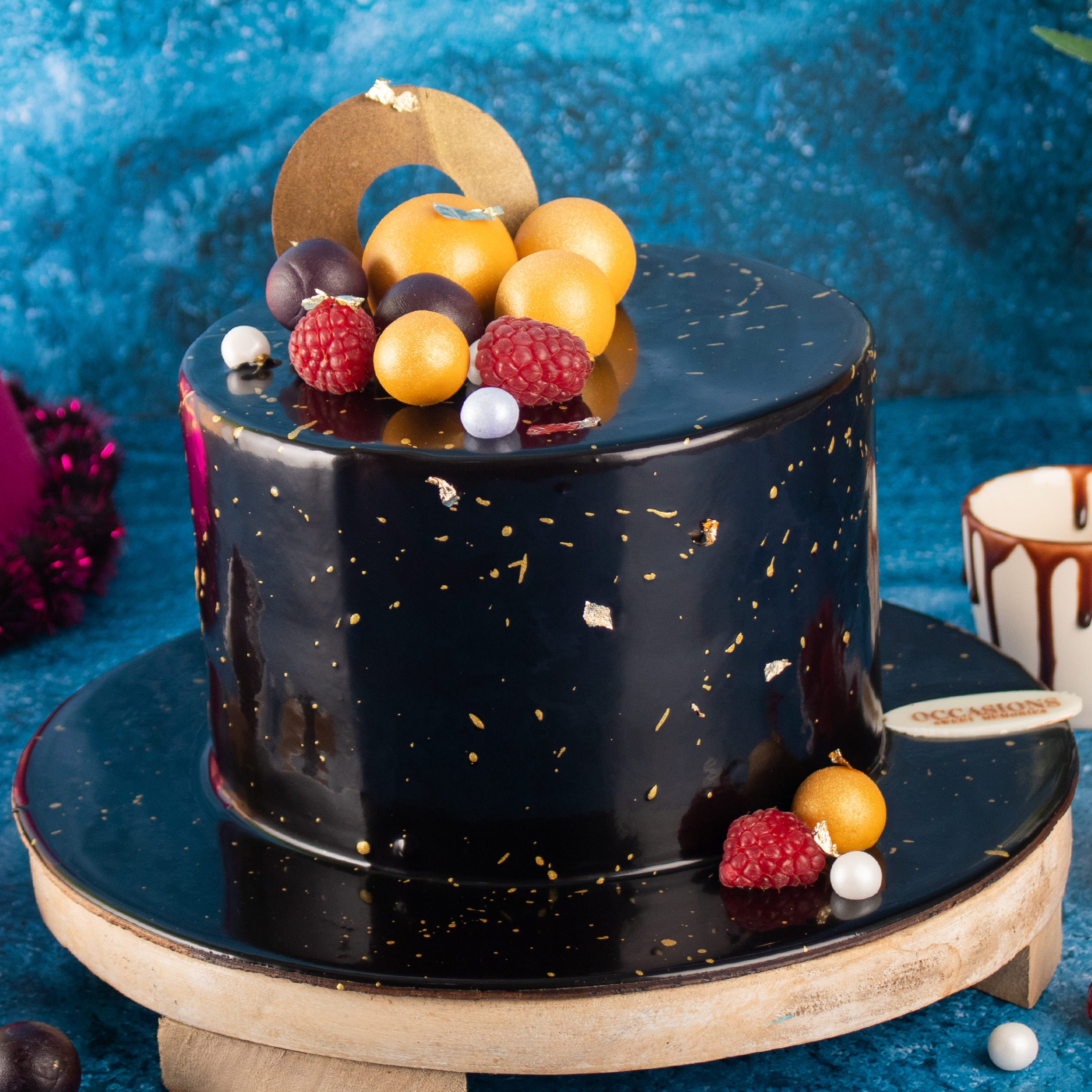 Chocolate Galaxy Cake