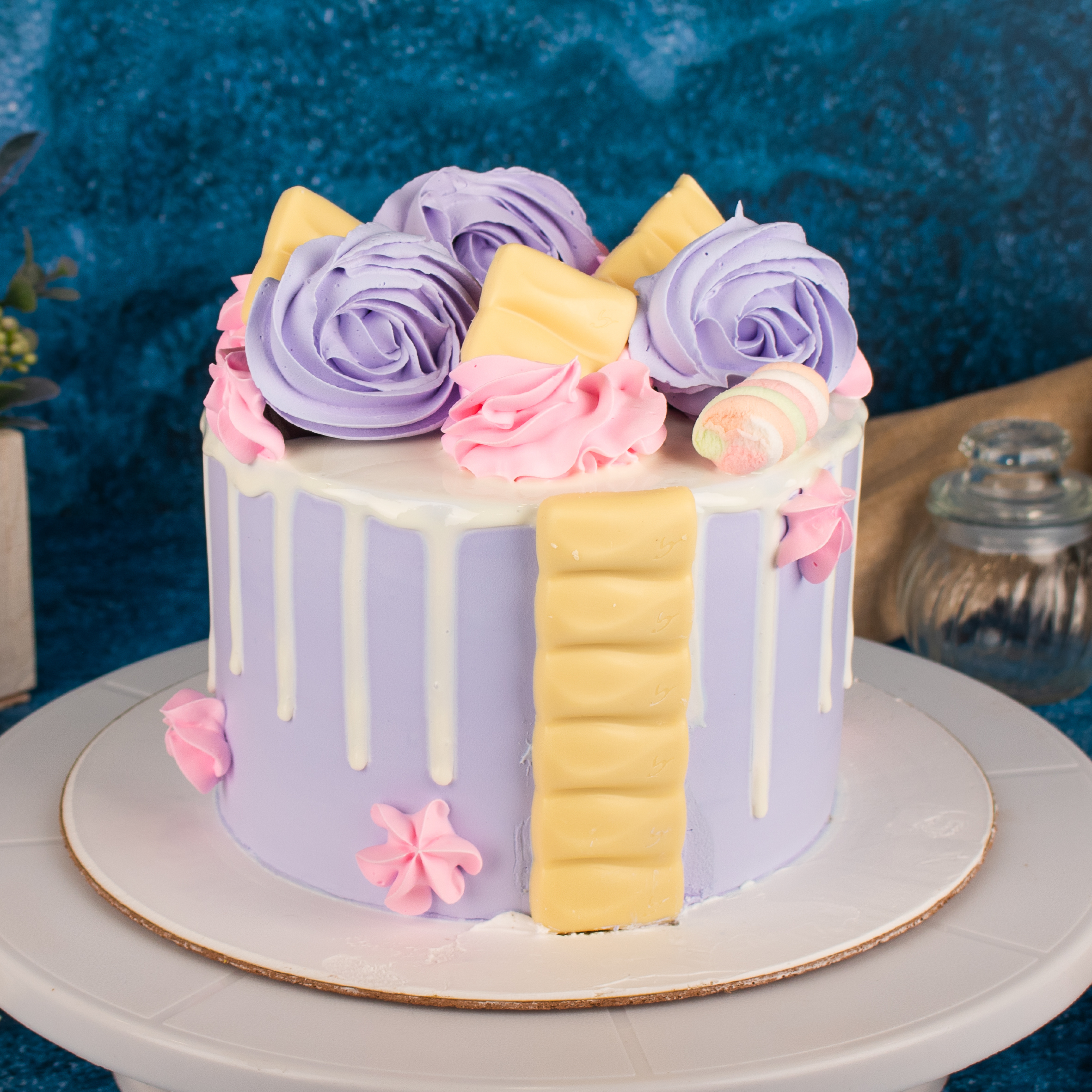 Vanilla Galaxy Cake