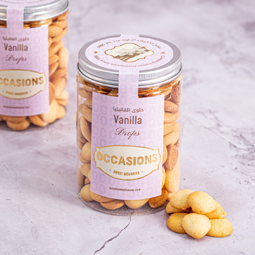 Vanilla Drops (WITH EGG ONLY)